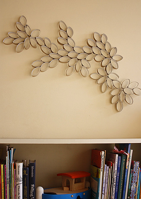 SIMPSONIZED CRAFTS: Unexpected Material Wall Decor